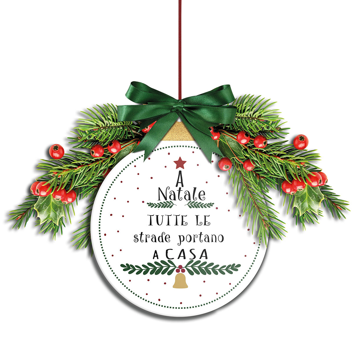 Decorazione Formella Natalizia per Porta EGAN