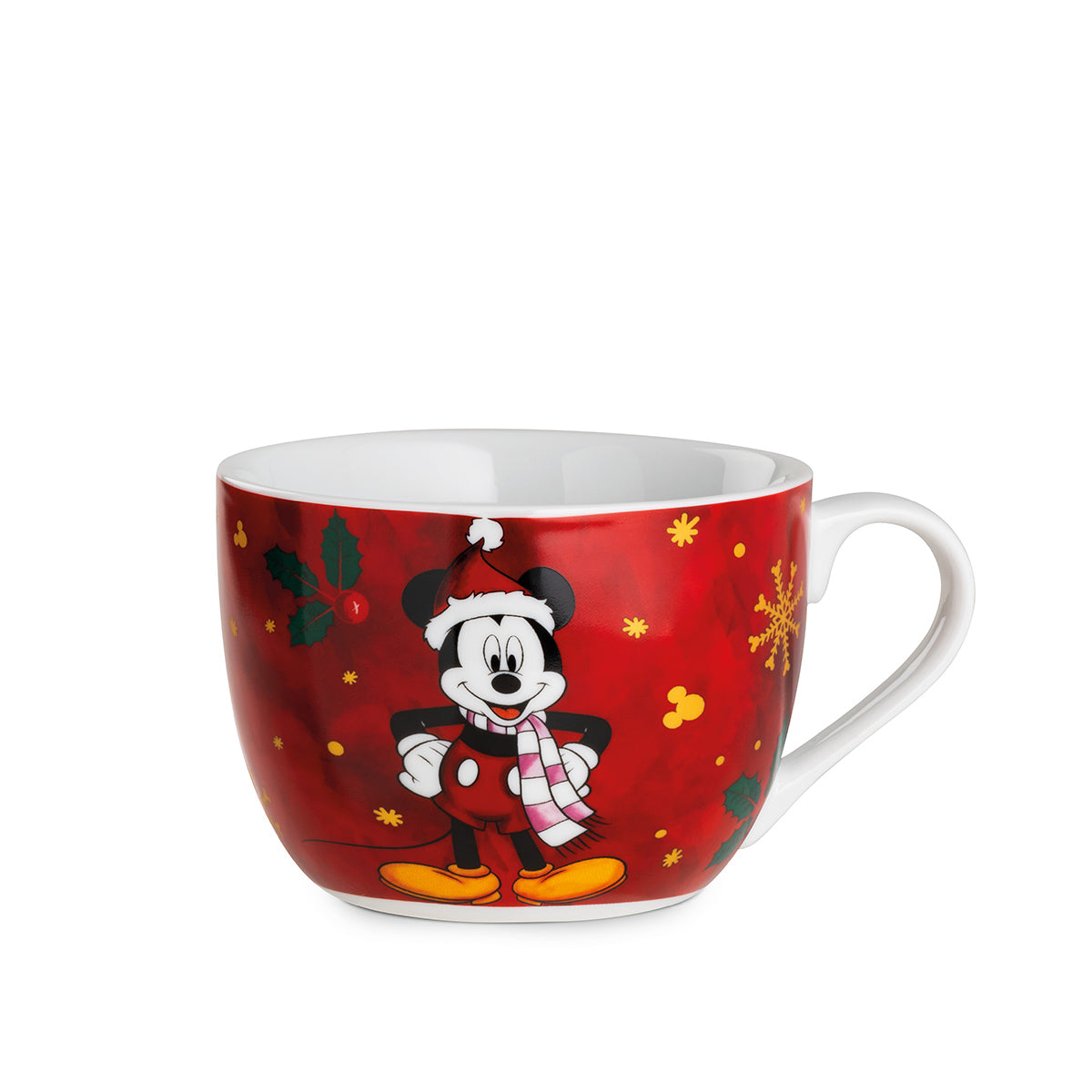 Tazza Colazione Natalizia Disney Mickey Mouse EGAN
