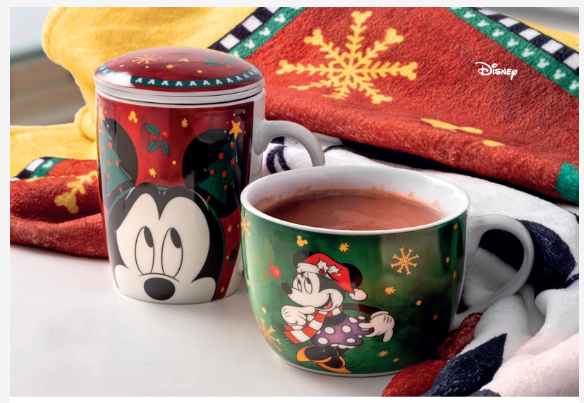 Tazza Tisaniera Natalizia  Disney Mickey Mouse EGAN