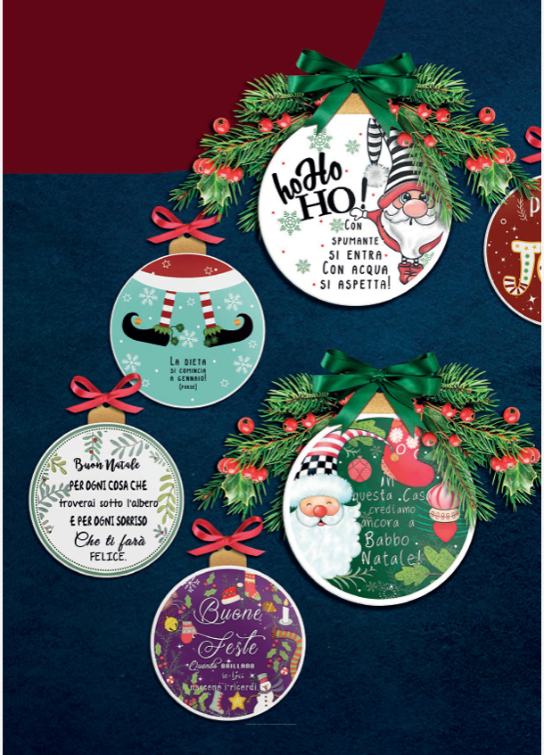 Decorazione Formella Natalizia per Porta EGAN